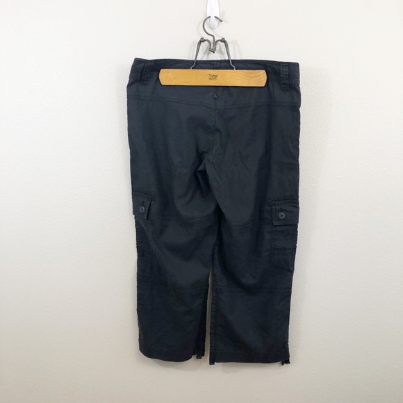 Prana Tie Waist Gray Hiking Pants Size 6 - Picture 8 of 8